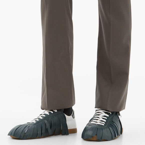 lanvin fringe sneakers